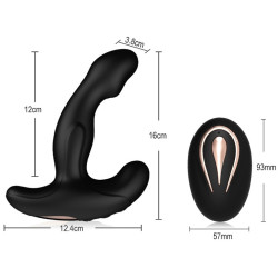 Generique Stimulateur de prostate vibrant Dick Head 12 x 3.5cm